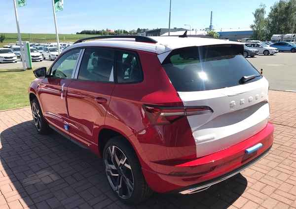 Skoda Karoq cena 173100 przebieg: 7, rok produkcji 2024 z Człopa małe 46